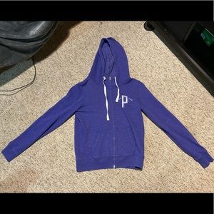 Victoria secret pink zip up sweatshirt